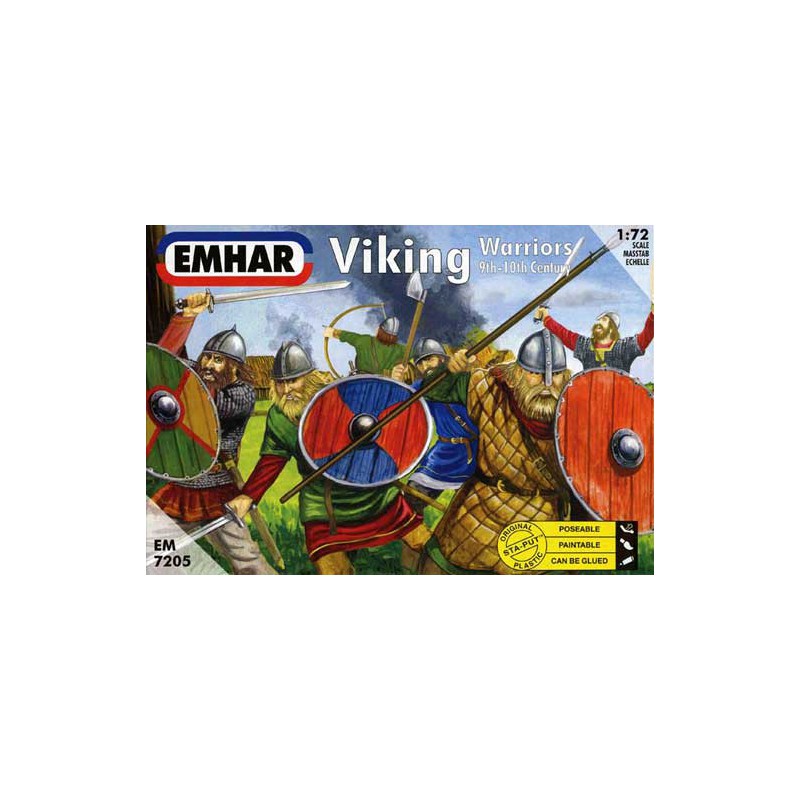 Figurine GUERRIERS VIKING 9 et 10ième SIECLES1/72
