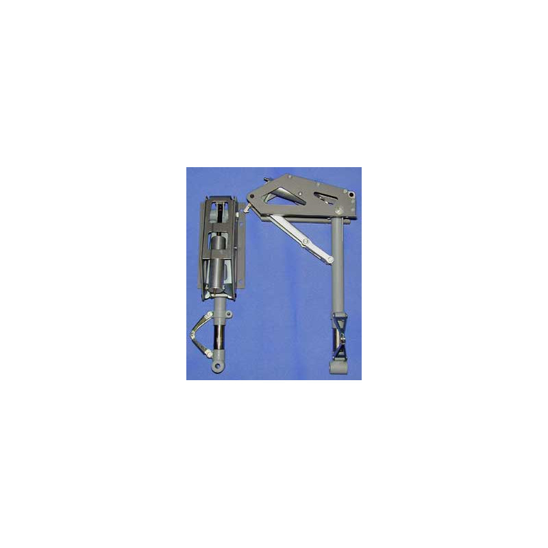 Accessoire embarqué TRAIN RENTRANT PNEUMATIQUE BI-JAMBES 9 à 20Kg - 90° - 203mm