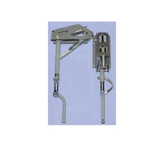 Accessoire embarqué TRAIN RENTRANT PNEUMATIQUE BI-JAMBES 9 à 20Kg - 90° - 279mm