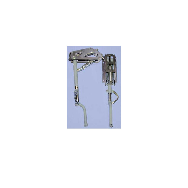 Accessoire embarqué TRAIN RENTRANT PNEUMATIQUE BI-JAMBES 9 à 20Kg - 85° - 279mm