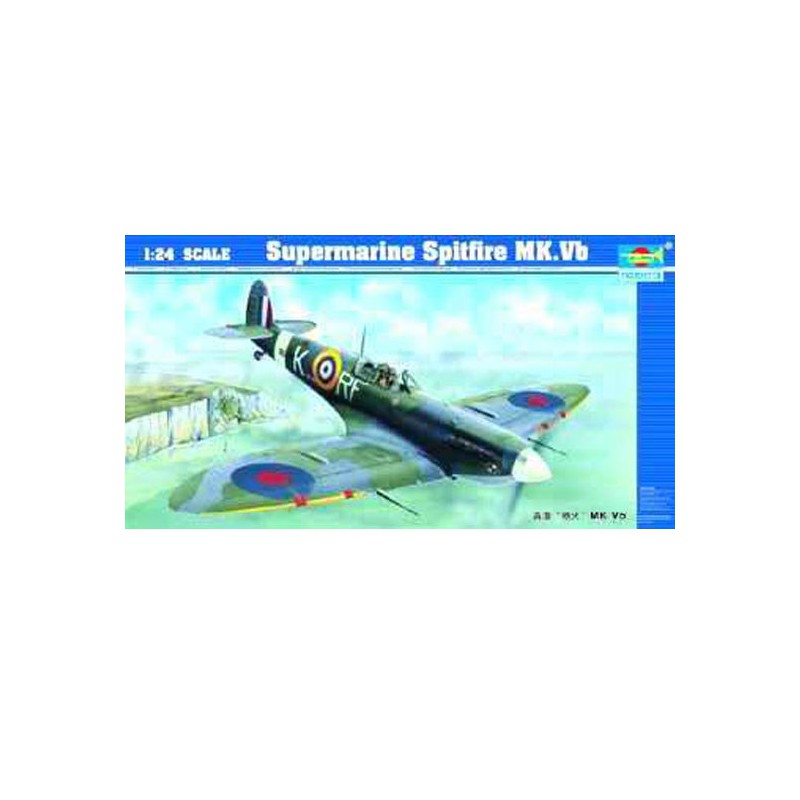 Maquette d'avion en plastique SUPERMARINE SPITFIRE MK.VB