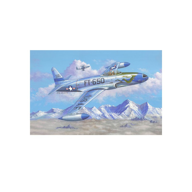 Maquette d'avion en plastique F-80C Shooting Star 1/48