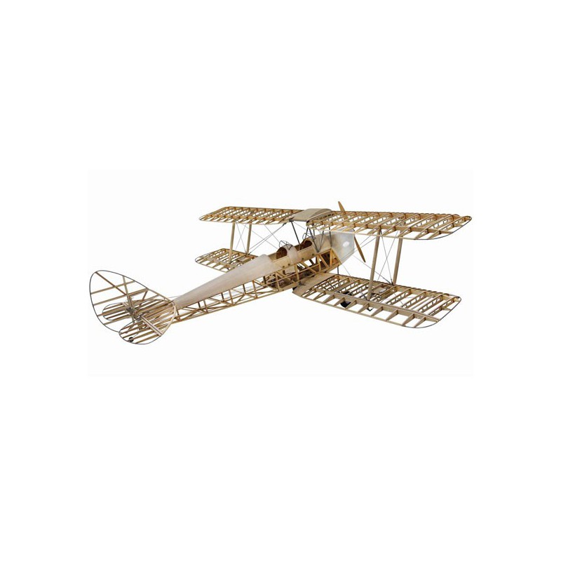 Avion thermique radiocommandé De Haviland DH82a Tiger Moth Kit échelle 1:3.8