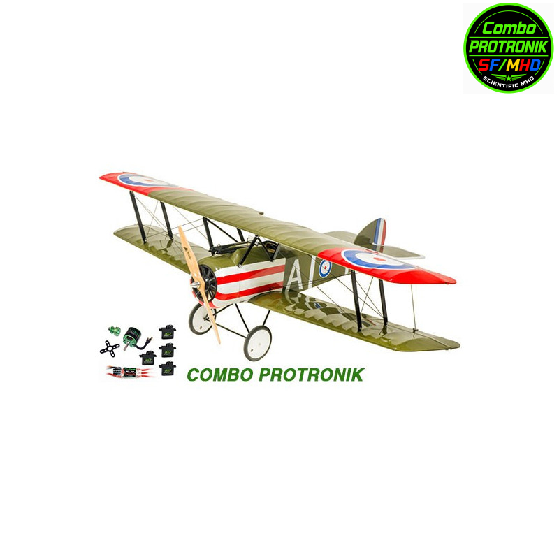 Avions électrique radiocommandé COMBO SOPWITH CAMEL 1200mm ARF
