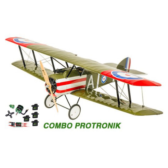 Avions électrique radiocommandé COMBO SOPWITH CAMEL 1200mm ARF