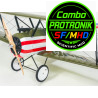 Avions électrique radiocommandé COMBO SOPWITH CAMEL 1200mm ARF