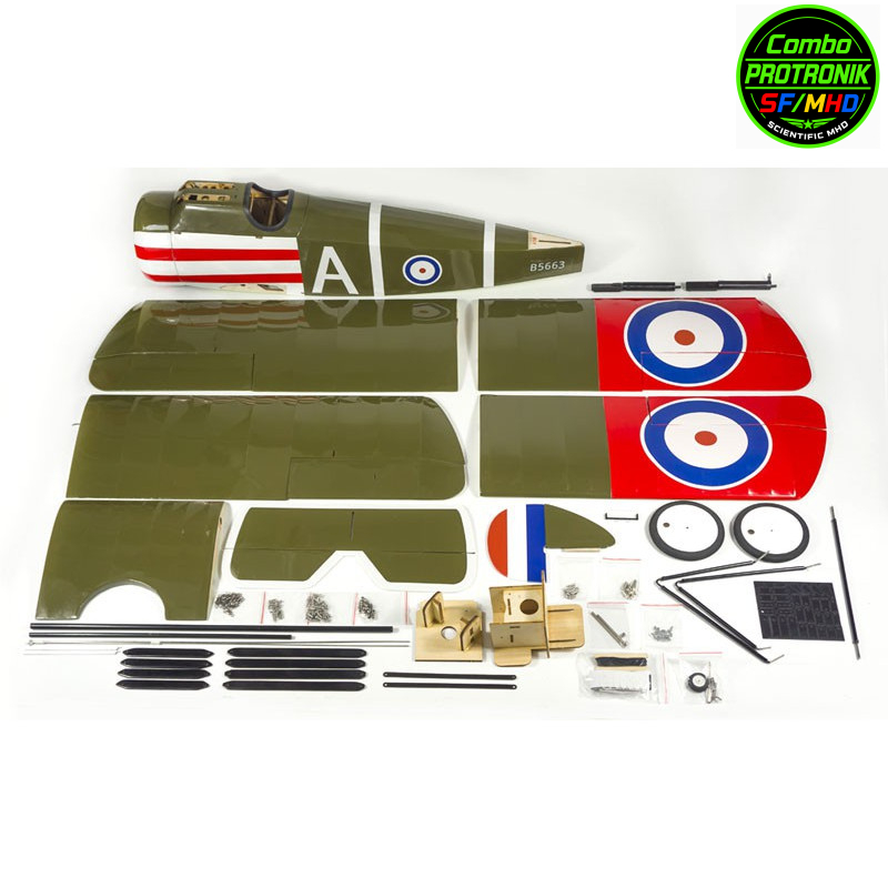 Avions électrique radiocommandé COMBO SOPWITH CAMEL 1200mm ARF
