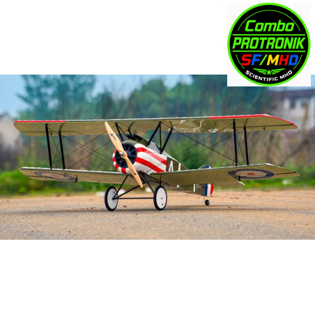 Avions électrique radiocommandé COMBO SOPWITH CAMEL 1200mm ARF