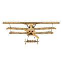 Maquette d'avion en bois Fokker DR1 Static 1/18 400 mm