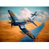 Maquette d'avion en plastique F4U-7 French Navy 1/48