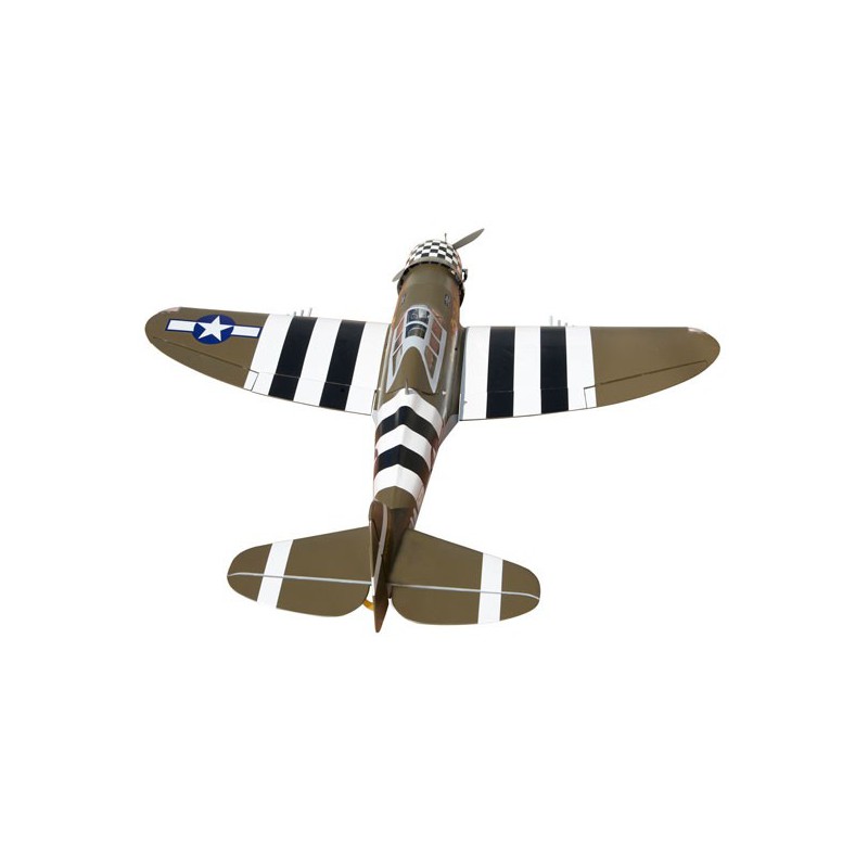 Avion thermique radiocommandé P-47G SNAFU 60 / 15cc ARF
