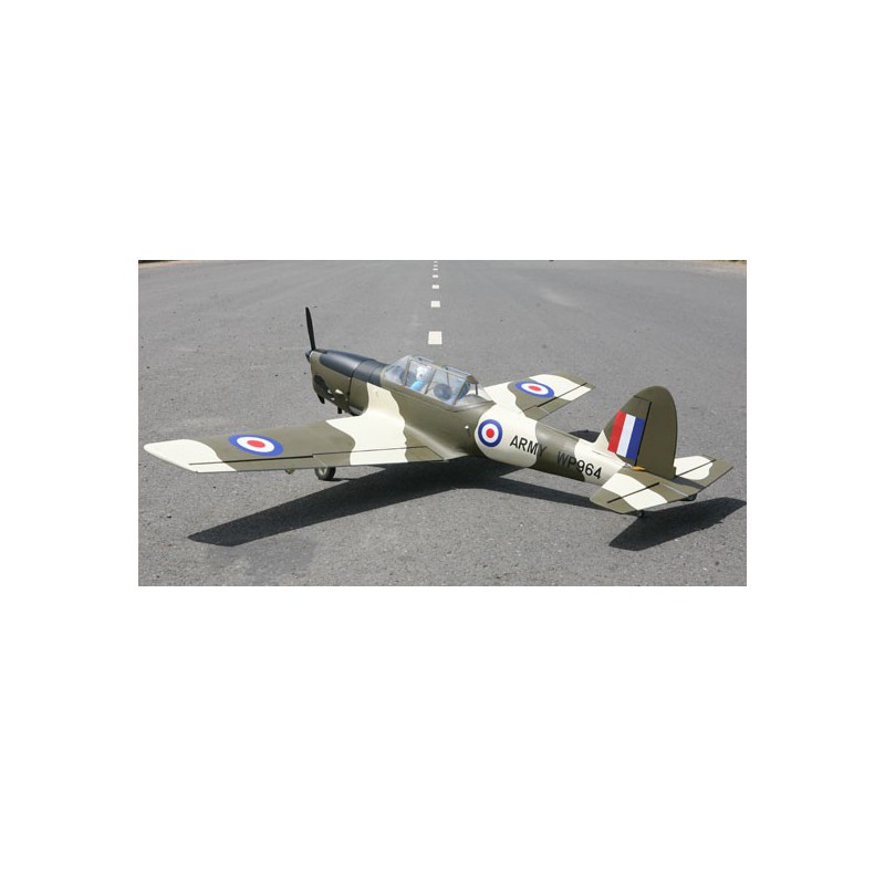 Avion thermique radiocommandé DHC-1 Chipmunk 33cc gris