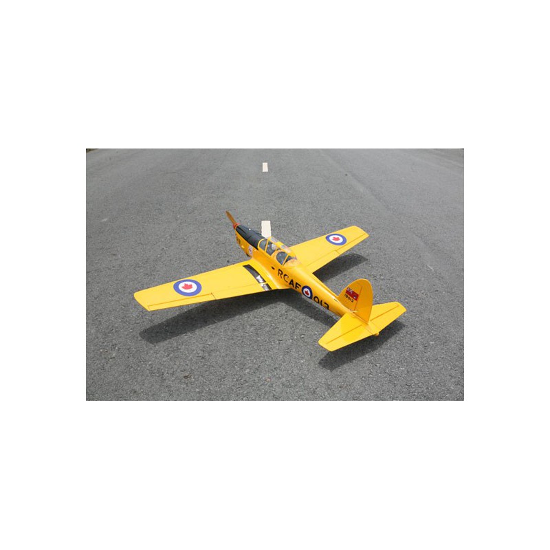 Avion thermique radiocommandé DHC-1 Chipmunk 33cc jaune