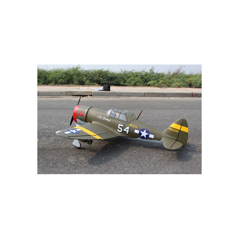 Avion thermique radiocommandé P-47 Little Bunny 10cc ARF