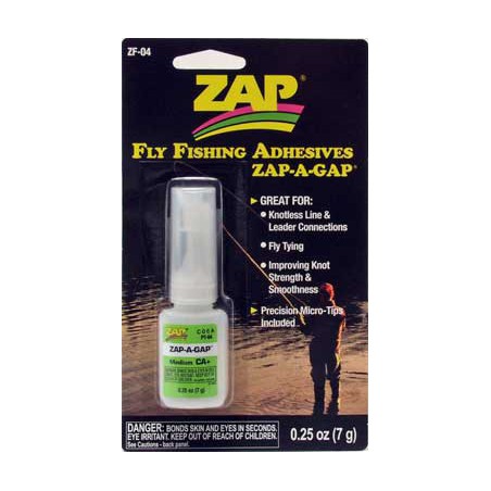 Colle pour maquette ZAP-A-GAP - 7 grammes - SPECIAL PECHEUR