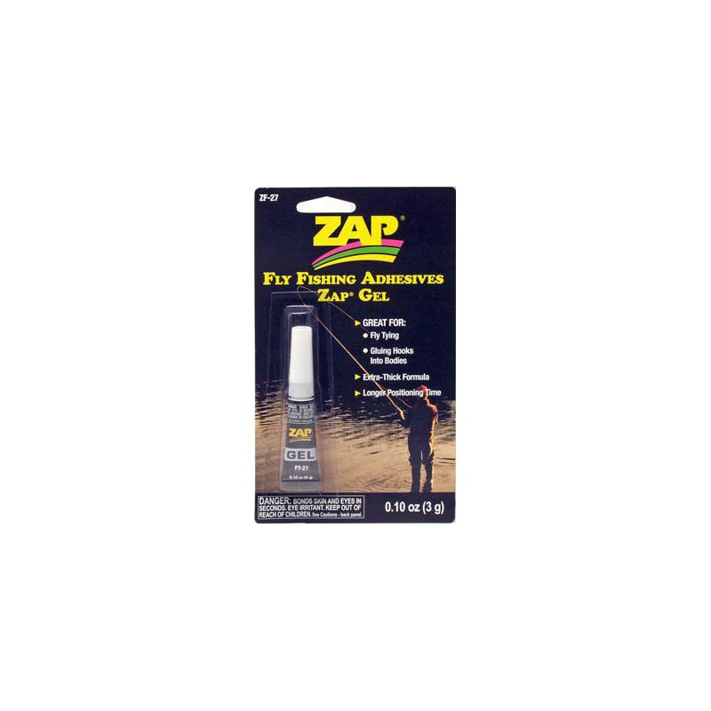 Colle pour maquette ZAP GEL - 3 grammes - SPECIAL PECHEUR