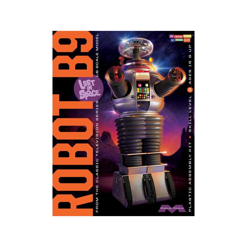 Modèle de science-fiction en plastique Robot Lost in Space 1/6