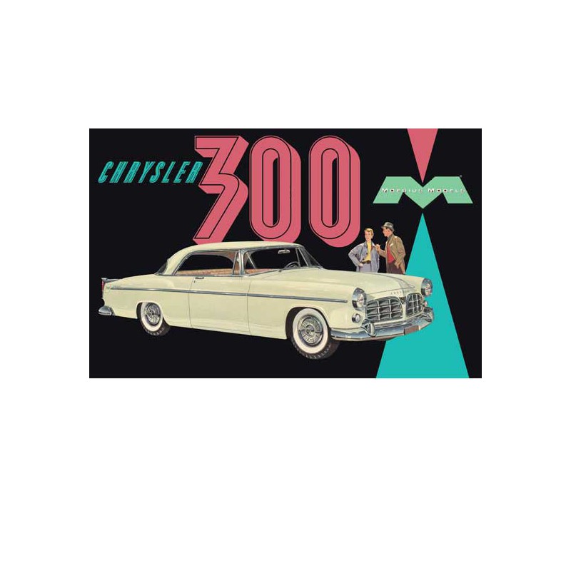 Maquette de voiture en plastique Chrysler C300 1/25