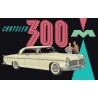 Maquette de voiture en plastique Chrysler C300 1/25