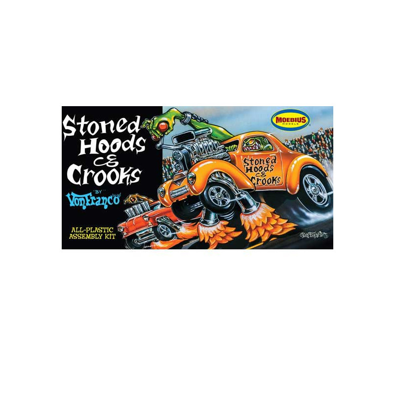 Maquette de voiture en plastique Von Franco Stoned Hood