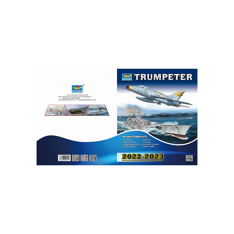 Maquette de Bateau en plastique Catalogue TRUMPETER 2022/23