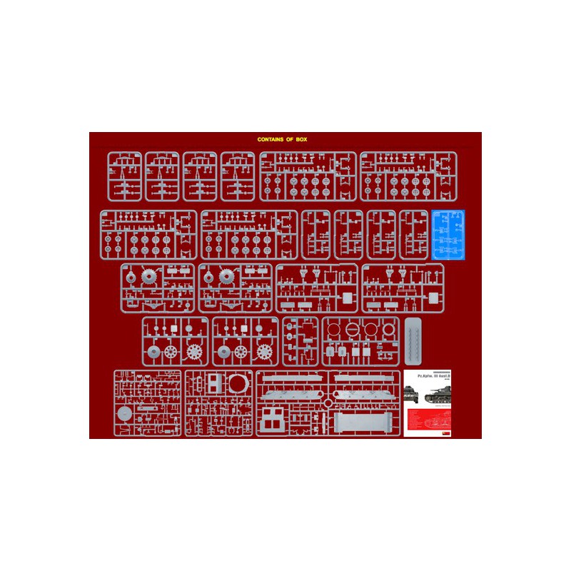 Maquette de Char en plastique Pz.Kpfw. III Ausf.D 1/35