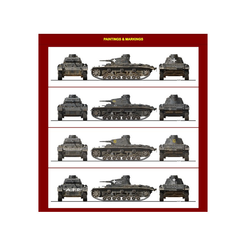 Maquette de Char en plastique Pz.Kpfw. III Ausf.D 1/35