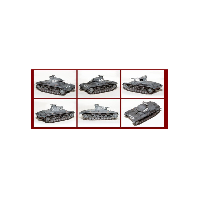 Maquette de Char en plastique Pz.Kpfw. III Ausf.D 1/35
