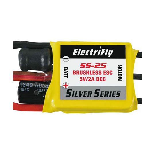 Moteur électrique radiocommandé SS-25 AMP ESC Brushless