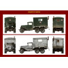 Maquette de camion en plastique GAZ AAA + Refuge 1/35
