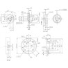 Moteur électrique radiocommandé Moteur DM2615 Kv1300