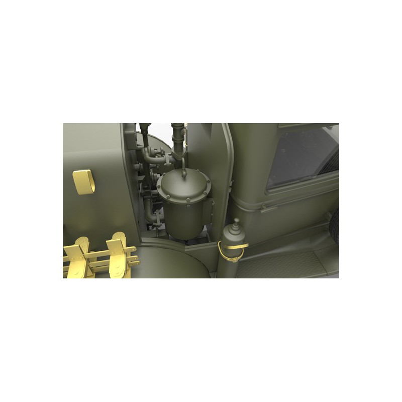 Maquette de camion en plastique BZ-38 Refueller 1/35