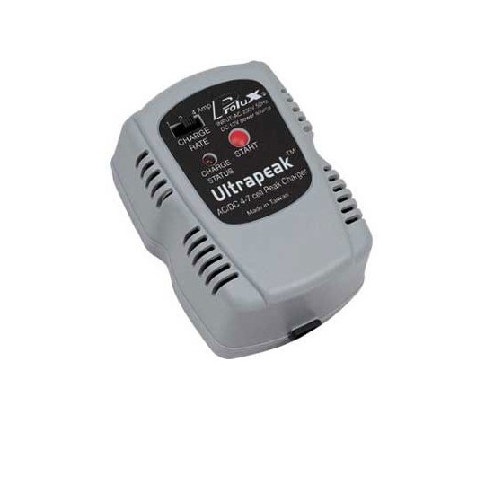 Chargeur pour accu pour appareil radiocommandé CHARGEUR RAPIDE MIXTE 12/220 V