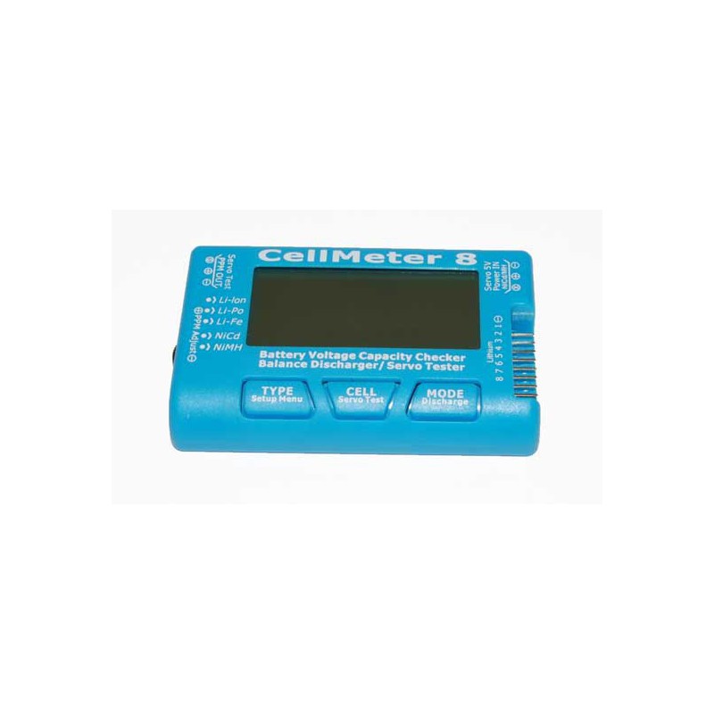 Accu LIPO pour appareil radiocommandé CELLMETER 8