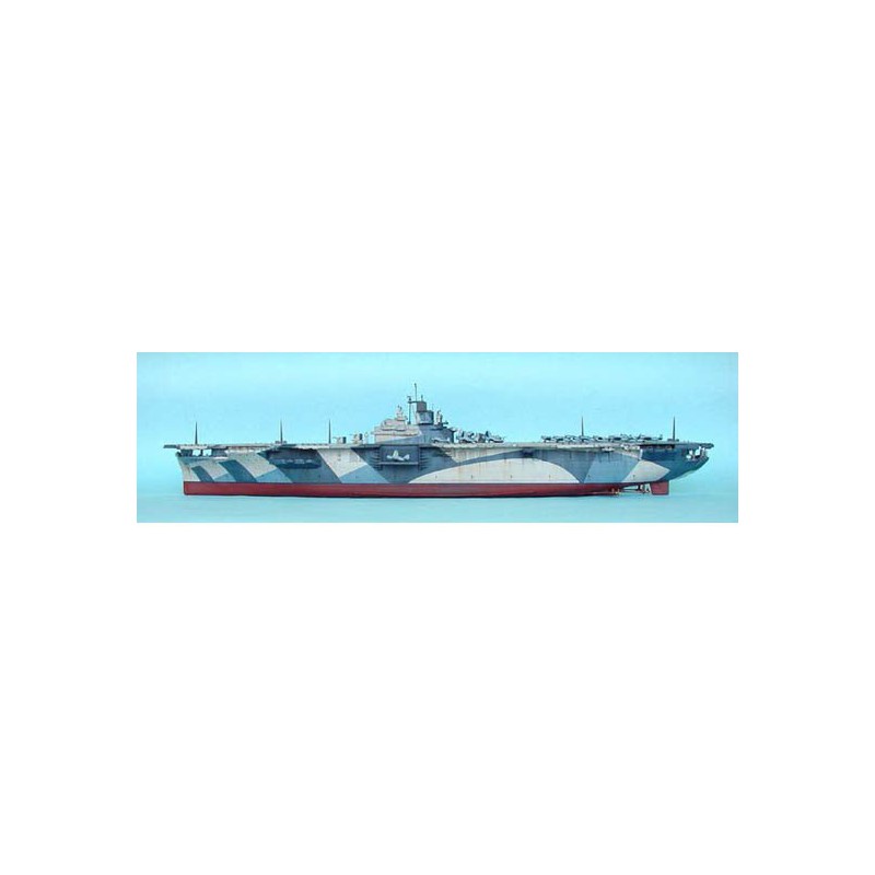 Maquette de Bateau en plastique US YORKTOWN CV-10 1944