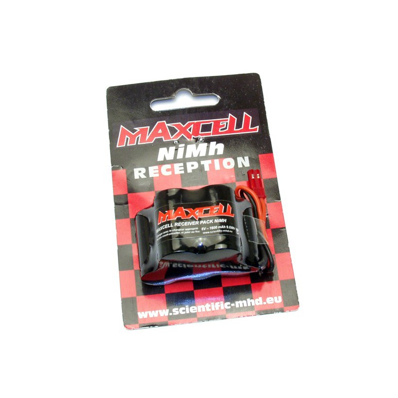 Accu NiMH pour appareil radiocommandé PACK Rx 6V 1600mA BEC