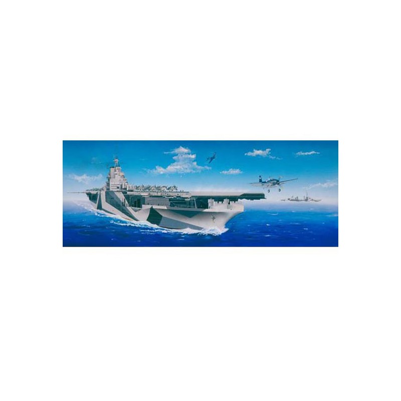 Maquette de Bateau en plastique US TICONDEROGA CV-14