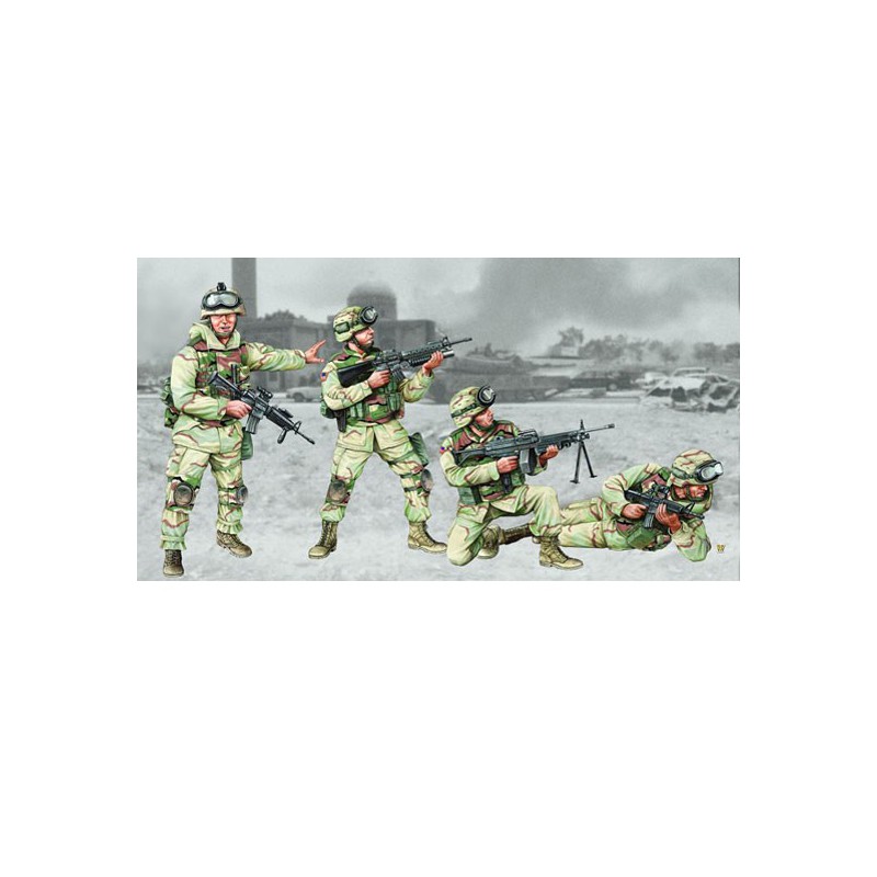 Figurine US 10 101 ST AIRBORNE DIVISION CREW