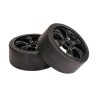 Accessoires pour voiture radiocommandée Paire roues Racing Rally 1/8