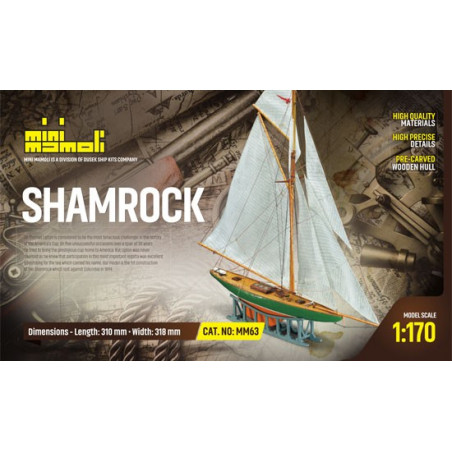 Bateau statique Shamrock