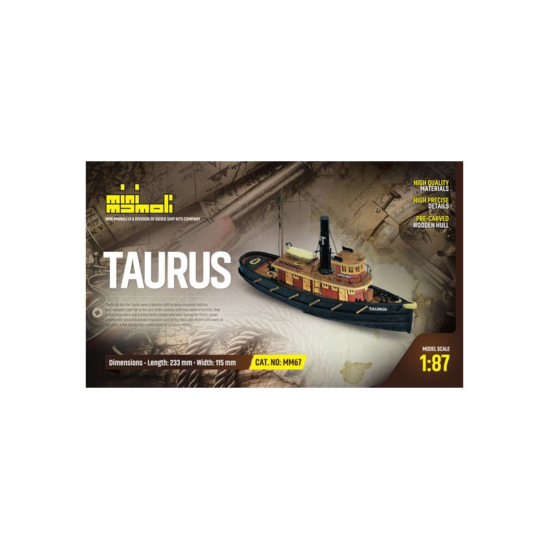 Bateau statique Taurus