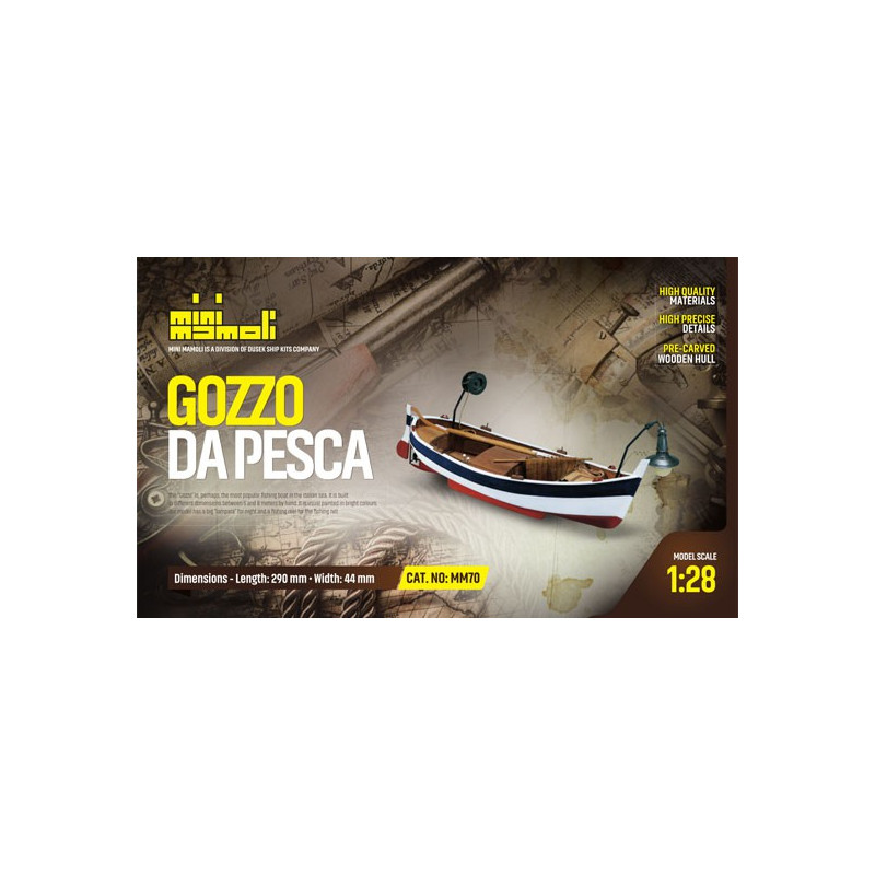 Bateau statique Gozzo di Pesca