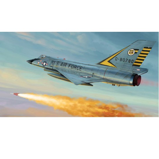 Maquette d'avion en plastique F-106A DELTA DART