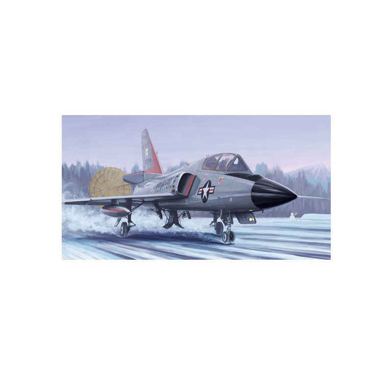Maquette d'avion en plastique US F-106B DELTA DART