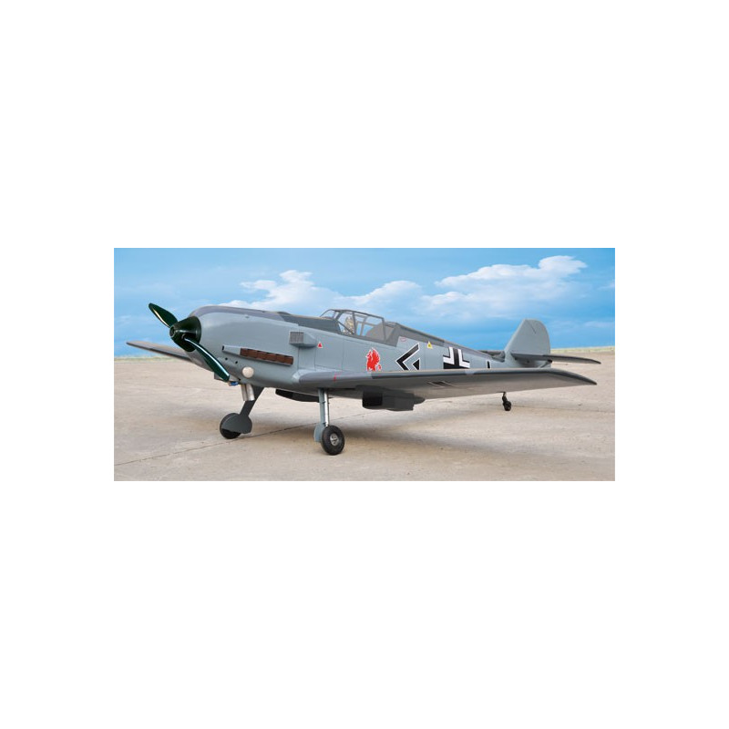 Avion thermique radiocommandé Messers. BF109E-3 50-55cc ARF