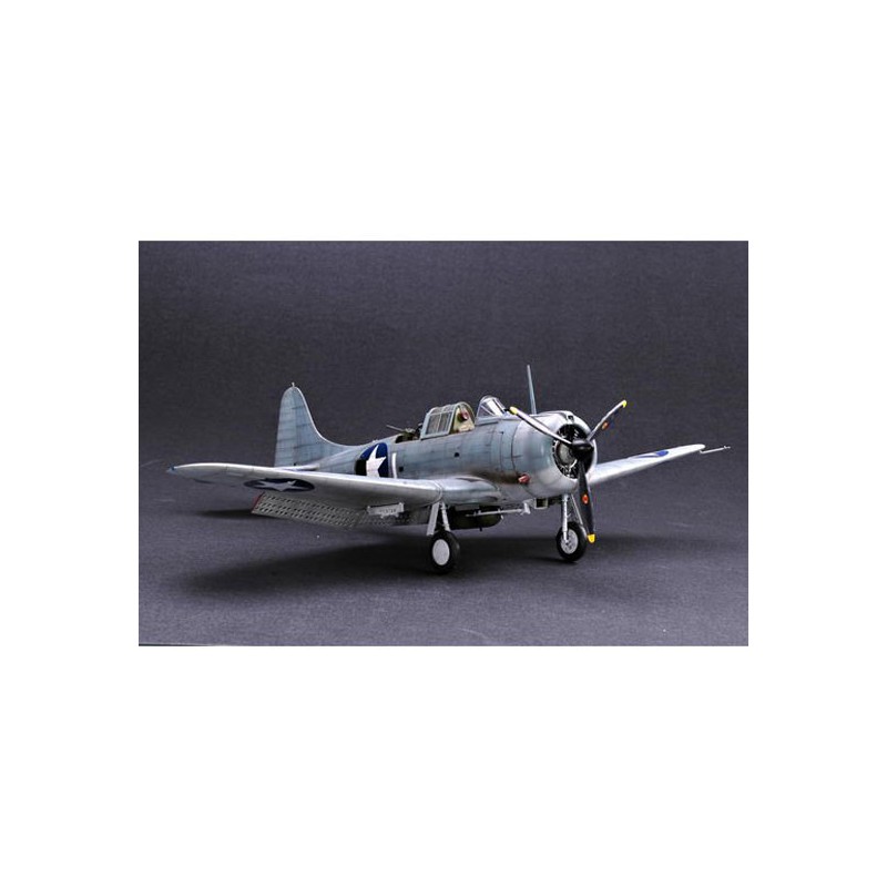 Maquette d'avion en plastique SBD-1/2 "DAUNTLESS"