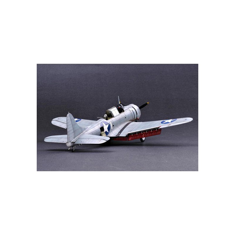 Maquette d'avion en plastique SBD-1/2 "DAUNTLESS"