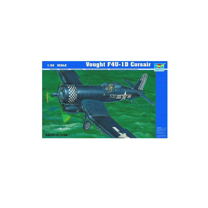 Maquette d'avion en plastique F4U-1D CORSAIR