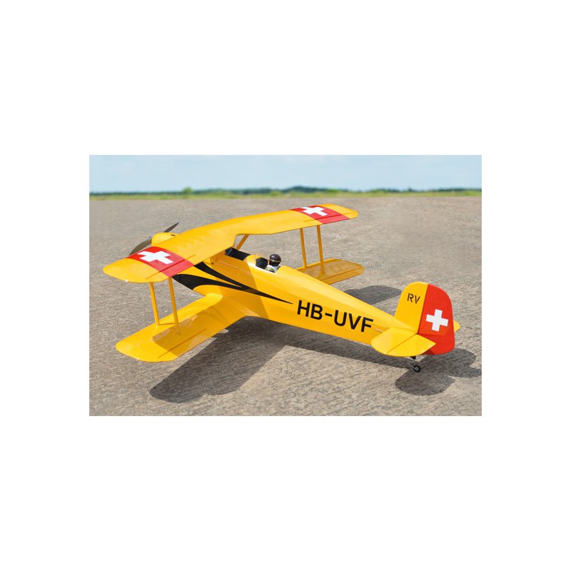 Avion thermique radiocommandé BUCKER BU 131 20-30cc ARF