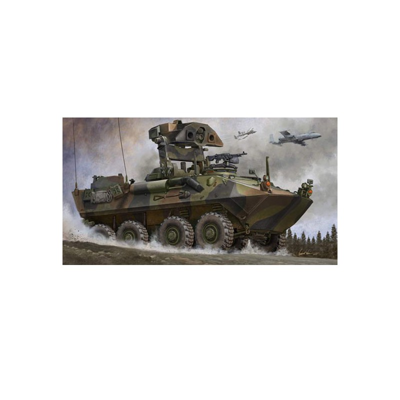 Maquette de Char en plastique USMC LAV-AT